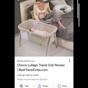 Travel crib
